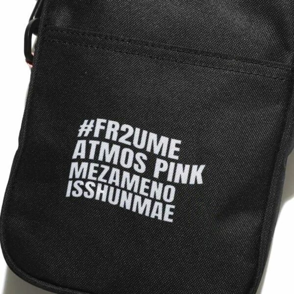 atmos pink x MEZAME collaboration # FR2 Ume Sacoche BLACK