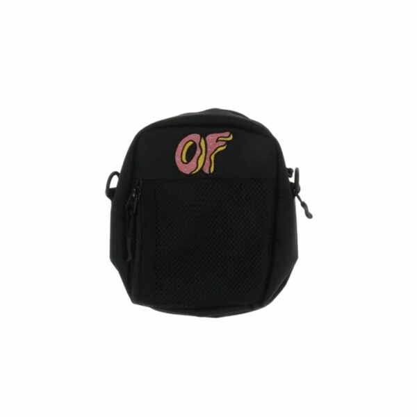 ODD FUTURE OF EMBROIDERED SHOULDER BAG / BLK