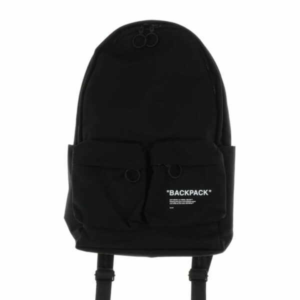 Off-White QUOTE BACKPACK / BLK WHT