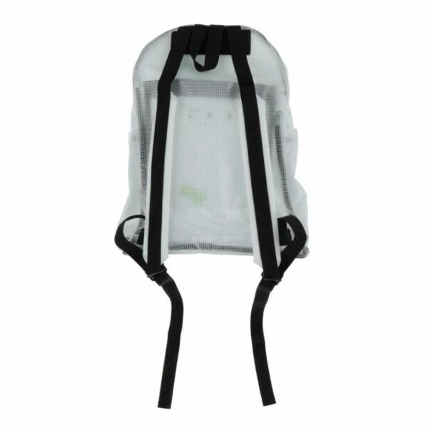 Off-White OW LOGO PVC BACKPACK / WHT BLK