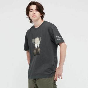 KAWS UT Graphic T-shirt DARK GRAY