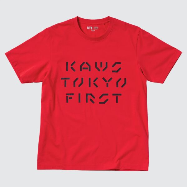 KAWS UNIQLO Graphic T-shirt RED