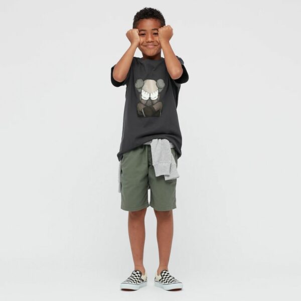 KIDS KAWS UNIQLO T-shirt "Dark Grey"