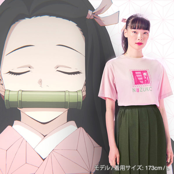 FSA-0228-TITIP-JEPANG-Anime-Kimetsu-no-Yaiba-UT-Graphic-T-shirt-Sadako-Short-sleeves-relaxed-fit