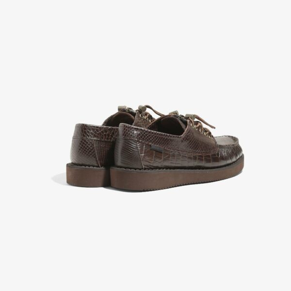 ENGINEERED GARMENTS X SEBAGO EG X SEBAGO ZIPPERDECK: DK.BROWN COMBO