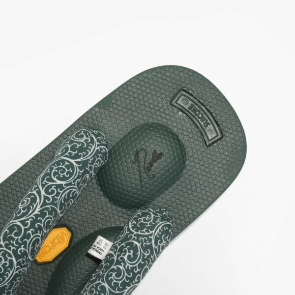 NEEDLES X SUICOKE THONG SANDAL - W/VIBRAM - WURSTEL SOLE: ARABESQUE ST.