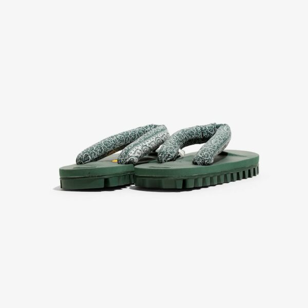 NEEDLES X SUICOKE THONG SANDAL - W/VIBRAM - WURSTEL SOLE: ARABESQUE ST.