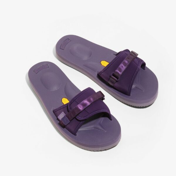 SUICOKE PURPLE LABEL SLIDE-IN SANDAL W/A-B VIBRAM - NEOPRENE: PURPLE