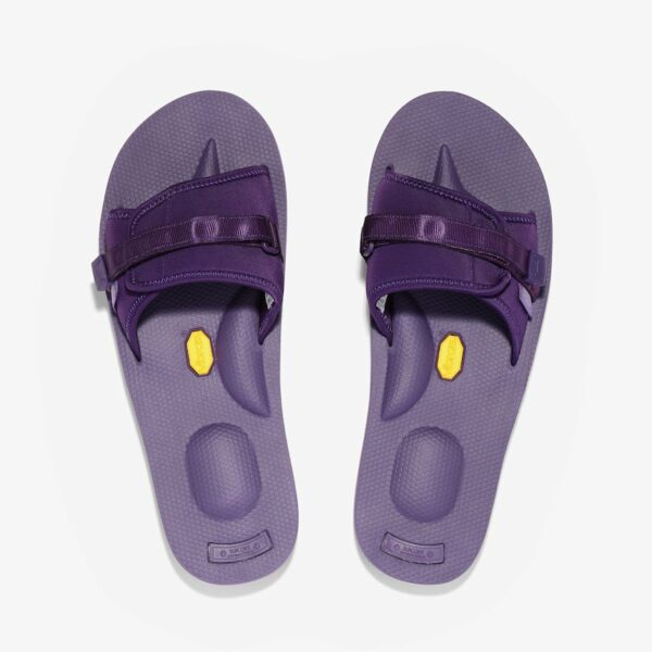 SUICOKE PURPLE LABEL SLIDE-IN SANDAL W/A-B VIBRAM - NEOPRENE: PURPLE