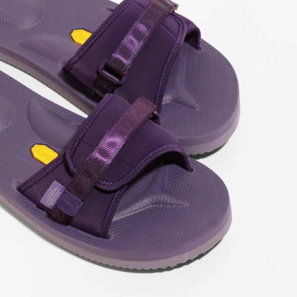 SUICOKE PURPLE LABEL SLIDE-IN SANDAL W/A-B VIBRAM - NEOPRENE: PURPLE