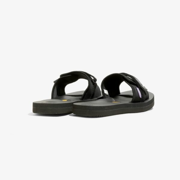 SUICOKE PURPLE LABEL SLIDE-IN SANDAL W/A-B VIBRAM - NEOPRENE: BLACK