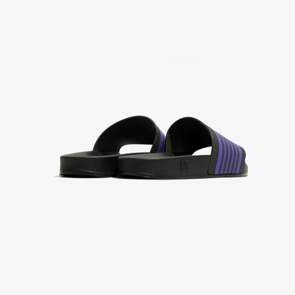 NEEDLES SHOWER SANDALS - TRACK LINE: BLACK / PURPLE