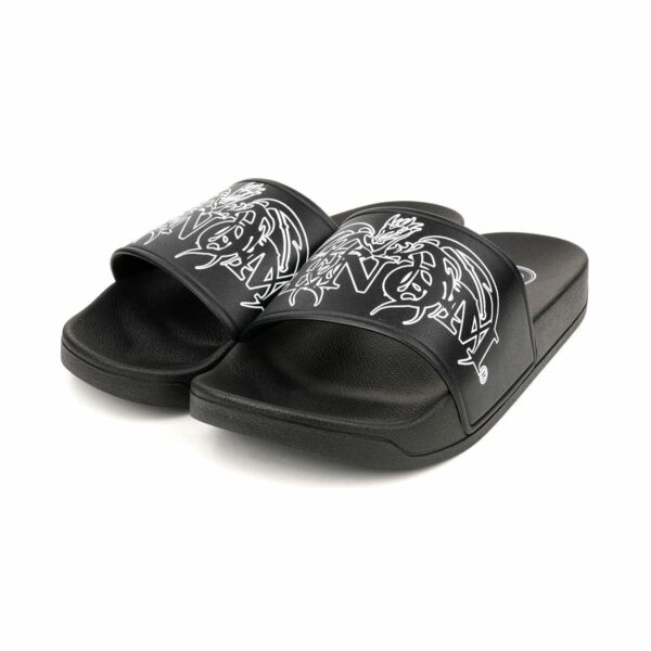 ANTITHESIS VENOM VENOM LOGO SANDAL / BLACK