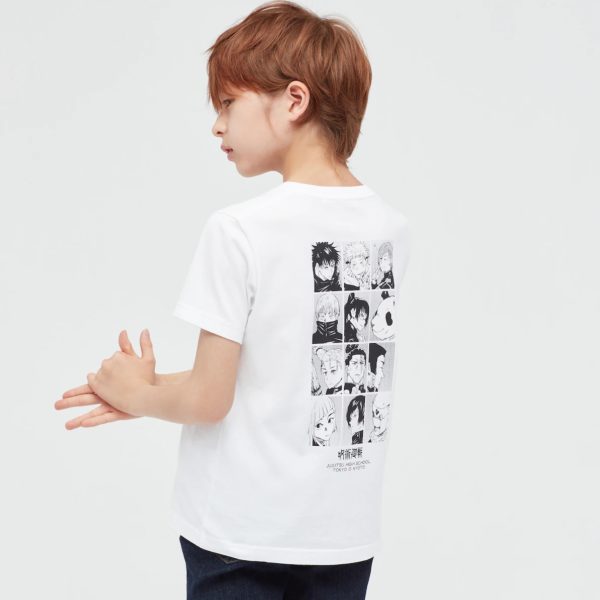 Titip-Jepang-KIDS-Jujutsu-Kaisen-UT-Graphic-T-shirt-Short-Sleeve