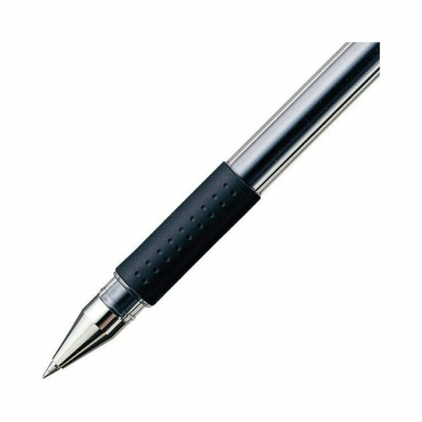 Mitsubishi Pencil Uni-Ball Signo Gel Ballpoint Pen, Ultra Fine 0.38 mm Ball, UM-151, Black 24, black