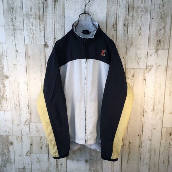 NIKE Embroidery Logo Nylon Jacket 90s Old Clothes