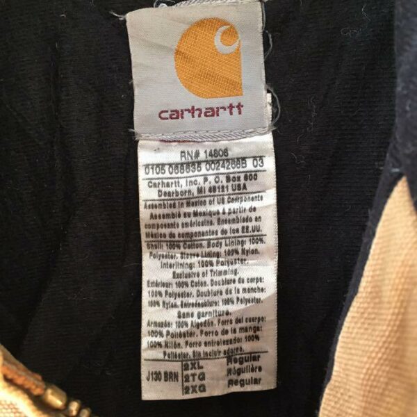 Carhartt Duck Hoodie 90s Big Silhouette