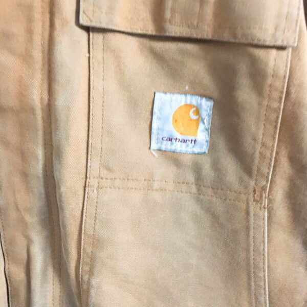 [Popular color] Carhartt Duck Jacket One Point Beige M Equivalent