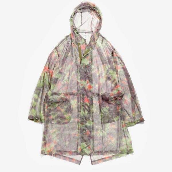 SOUTH2 WEST8 BUSH HOODED COAT - LIGHTWEIGHT MESH: TIE DYE