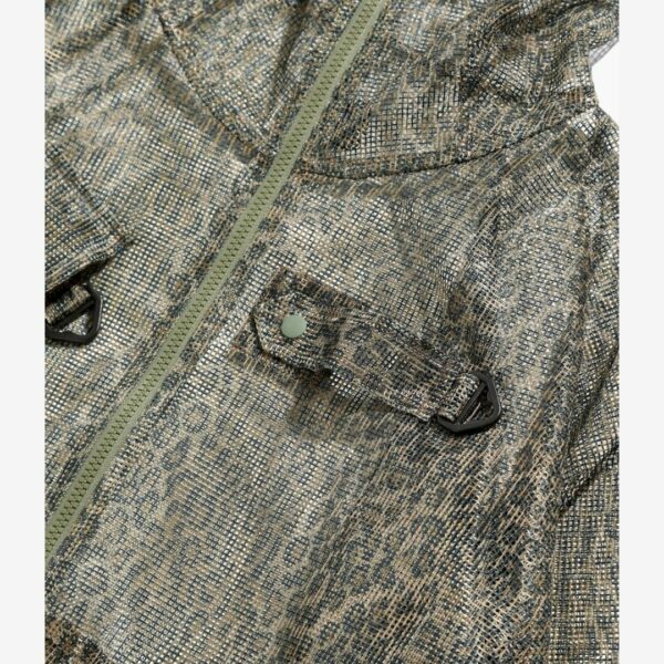 SOUTH2 WEST8 BUSH TREK JACKET - HEAVYWEIGHT MESH: LEOPARD