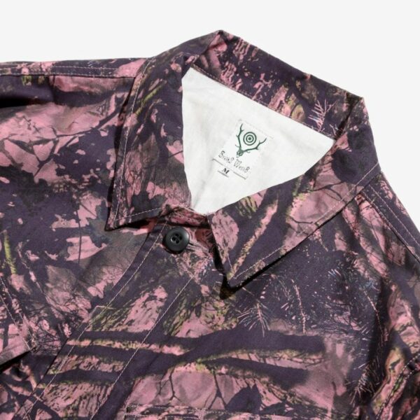 SOUTH2 WEST8 JUNGLE FATIGUE JACKET - RIPSTOP S2W8 CAMO: PINK