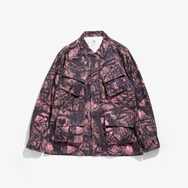 Titip Jepang - SOUTH2 WEST8 JUNGLE FATIGUE JACKET - RIPSTOP S2W8 CAMO: PINK