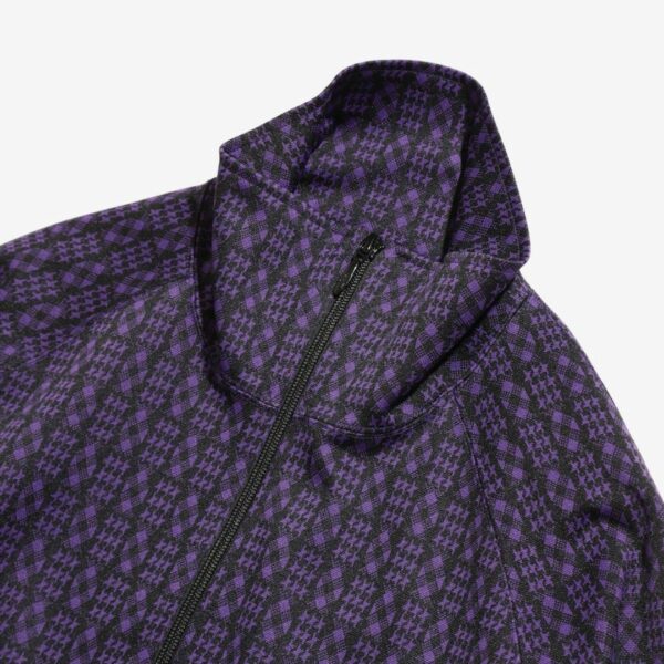 NEEDLES TRACK JACKET - POLY JQ.: HOUNDSTOOTH