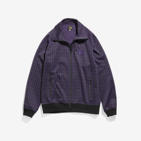 NEEDLES TRACK JACKET - POLY JQ.: HOUNDSTOOTH