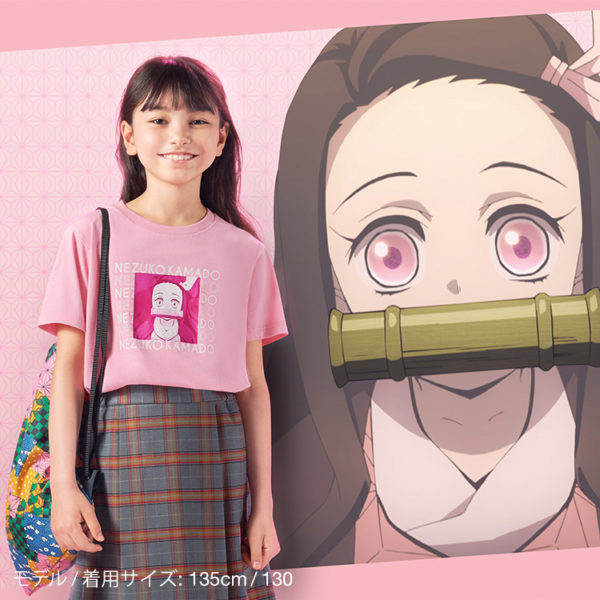 Titip-Jepang-FSA-0243-KIDS-Anime-Kimetsu-no-Yaiba-UT-Graphic-T-shirt-Sadako-Short-Sleeve