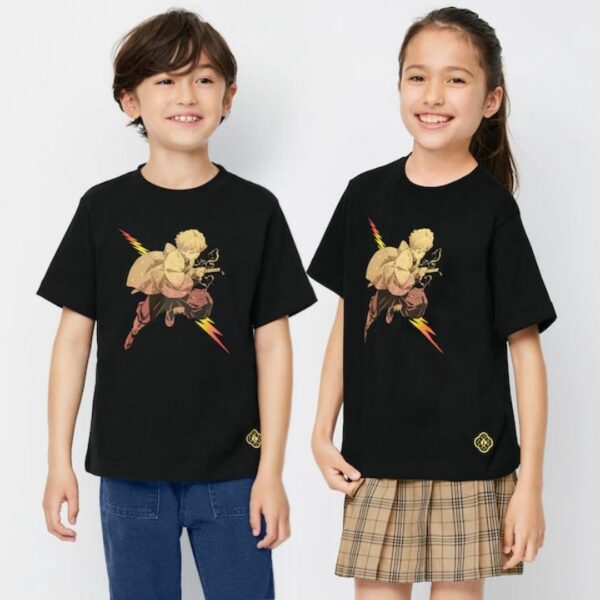 KIDS (Unisex) Graphic T (Short Sleeve) Demon Slayer 2