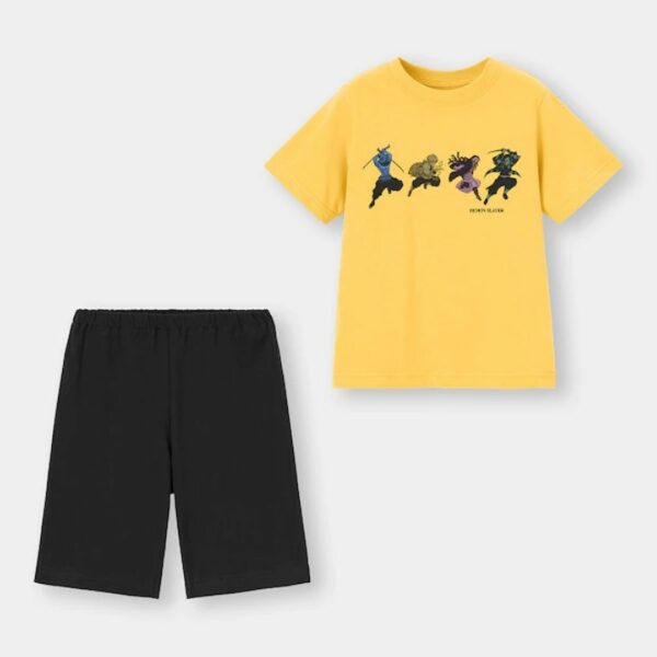 KIDS (Unisex) Lounge Set (Short Sleeve) Demon Slayer 2