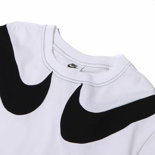 NIKE AS W NSW SWSH GX MOD CROP SS T WHITE / BLACK / BLACK 21FA-I