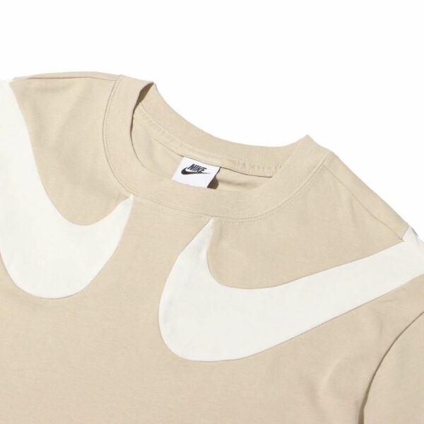 NIKE AS W NSW SWSH GX MOD CROP SS T RATTAN / SAIL / SAIL 21FA-I