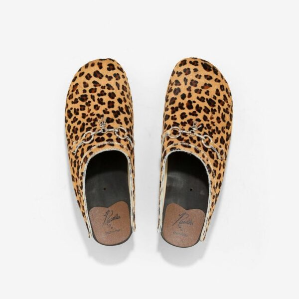 NEEDLES X TROENTORP SWEDISH CLOG - PONY / BIT: LEOPARD