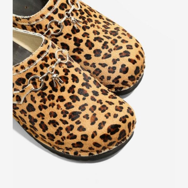 NEEDLES X TROENTORP SWEDISH CLOG - PONY / BIT: LEOPARD