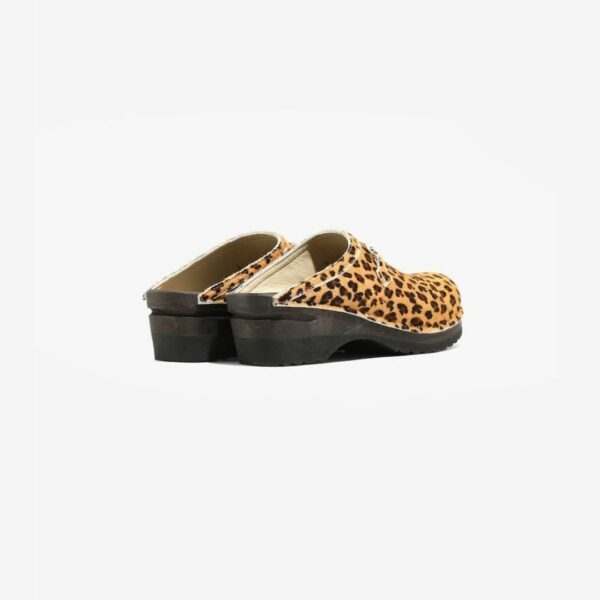 NEEDLES X TROENTORP SWEDISH CLOG - PONY / BIT: LEOPARD