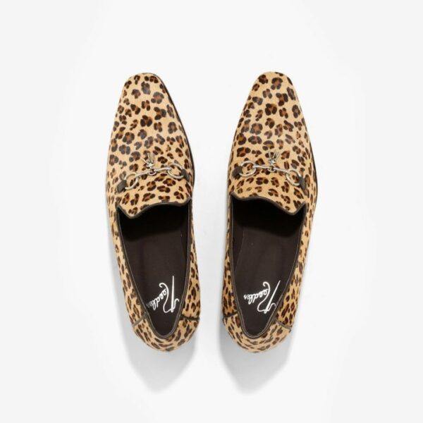 NEEDLES HEELED OPERA BIT VAMP - PONY: LEOPARD