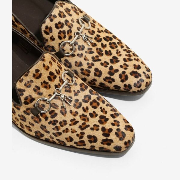 NEEDLES HEELED OPERA BIT VAMP - PONY: LEOPARD