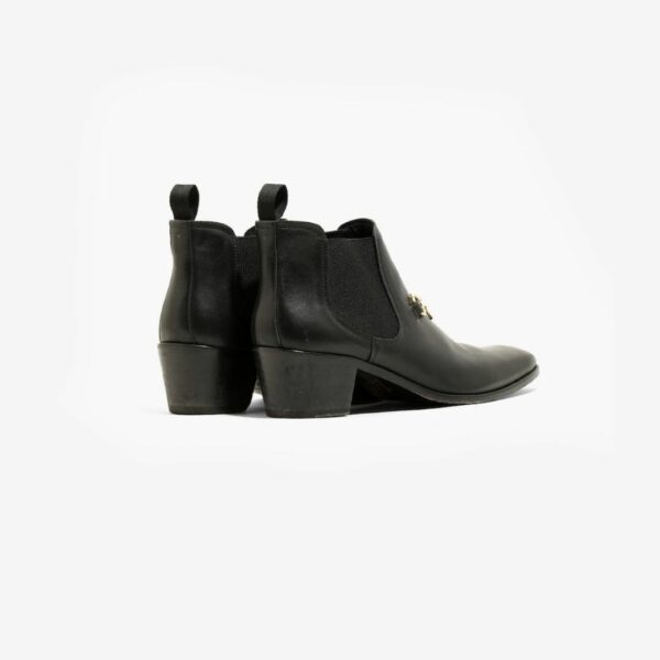 NEEDLES HEELED CHELSEA BIT BOOT: BLACK SMOOTH