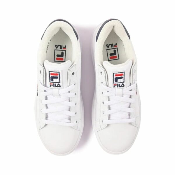 FILA COURT PLUMPY WHITE/WHITE/BLUE 21FW-I