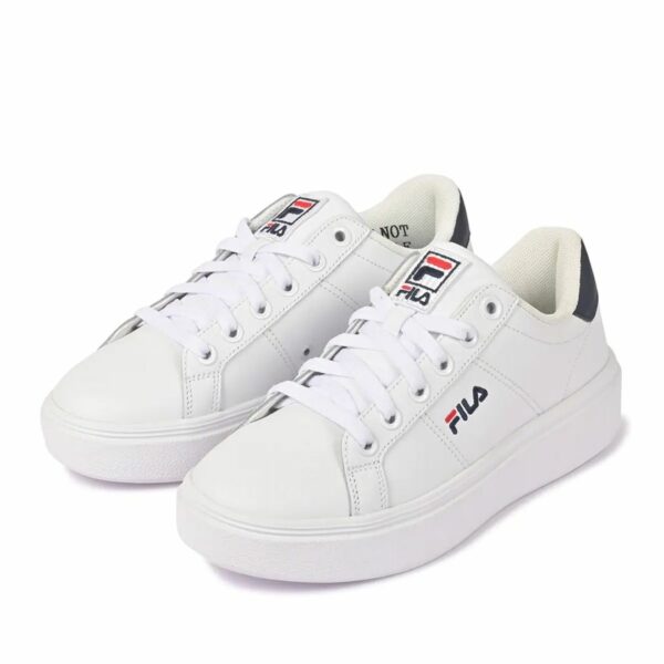 FILA COURT PLUMPY WHITE/WHITE/BLUE 21FW-I