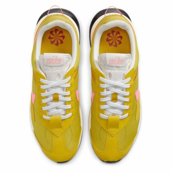 NIKE W AIR MAX PRE-DAY LX / 300 : DARK CITRON/PINK GAZE