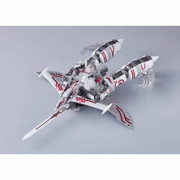 Aoshima Bunka Kyozai GR-02 New Combined Series Atlantar Ω, Total Height Approx. 6.7 inches (170 mm), Ω (Omega) Bundle Set, Color-coded Plastic Model