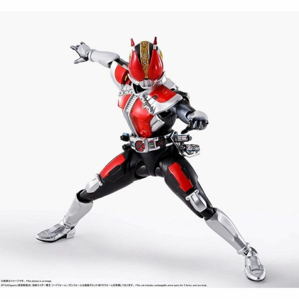 SHFiguarts Kamen Rider Den-O Sword Form / Gun Form (Shinkocchou Seihou) Approximately 145mm ABS & PVC painted movable figure