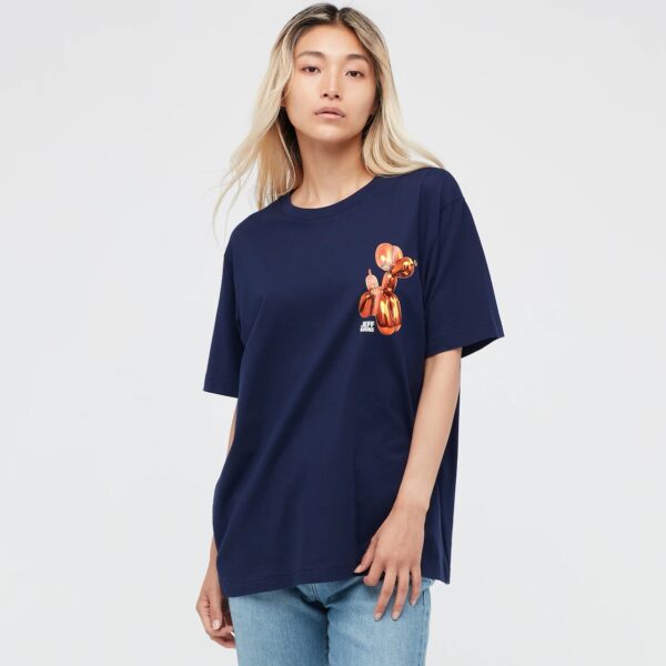 Jeff Koons UT Graphic T-shirt Navy