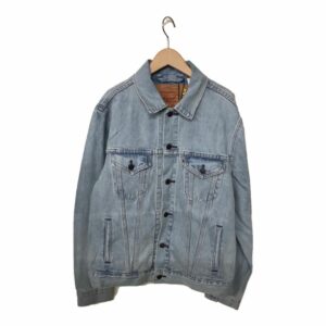 light blue levi jean jacket