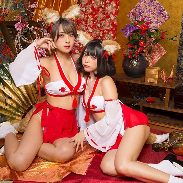 Fox Shrine Maiden Cosplay