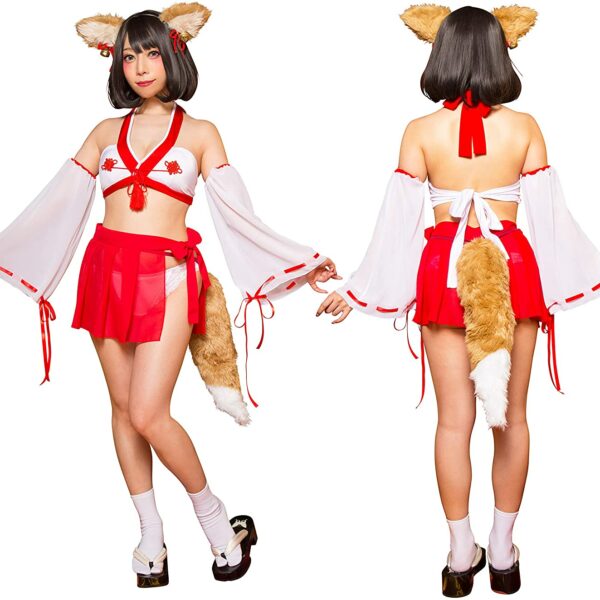 Fox Shrine Maiden Cosplay