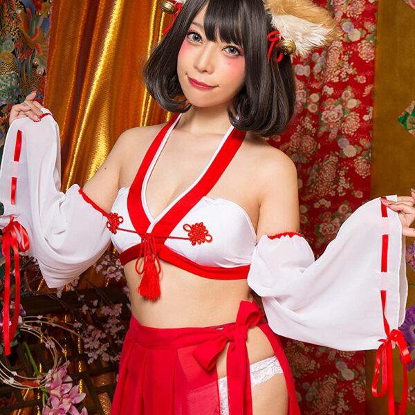 Fox Shrine Maiden Cosplay