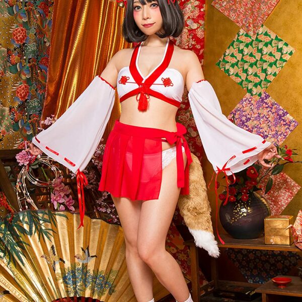 Fox Shrine Maiden Cosplay